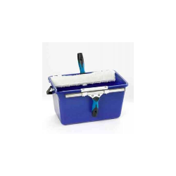 SEAU LAVEUR DE VITRES  18L+EGOUTTOIR+SUPPORT MOUILLEUR